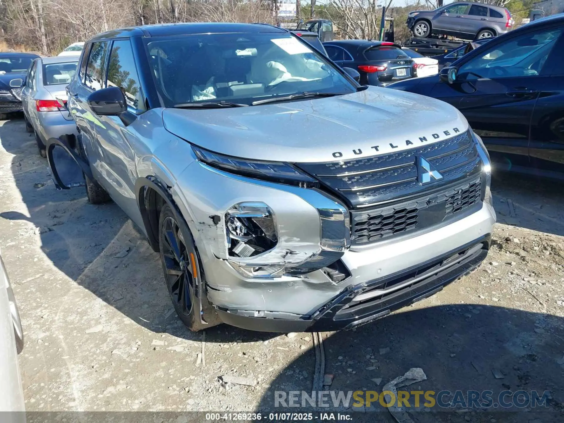 1 fotografías del automóvil dañado JA4J3VA84PZ007904 MITSUBISHI OUTLANDER 2023