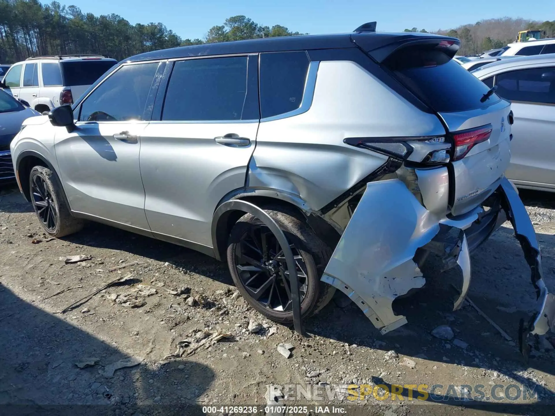 3 fotografías del automóvil dañado JA4J3VA84PZ007904 MITSUBISHI OUTLANDER 2023