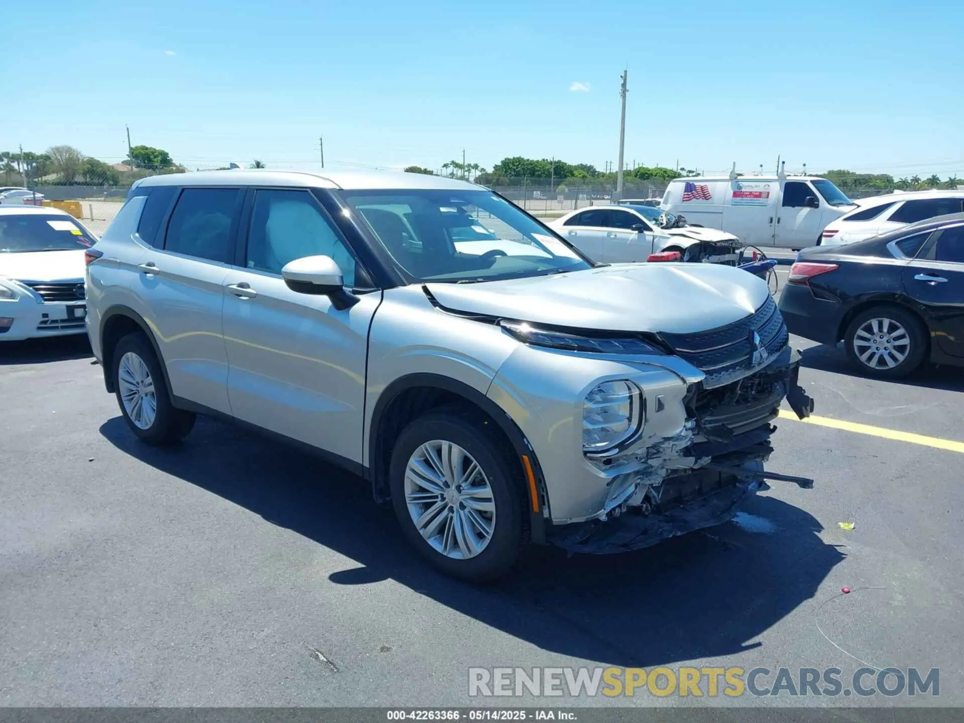 1 fotografías del automóvil dañado JA4J4TA80PZ021798 MITSUBISHI OUTLANDER 2023