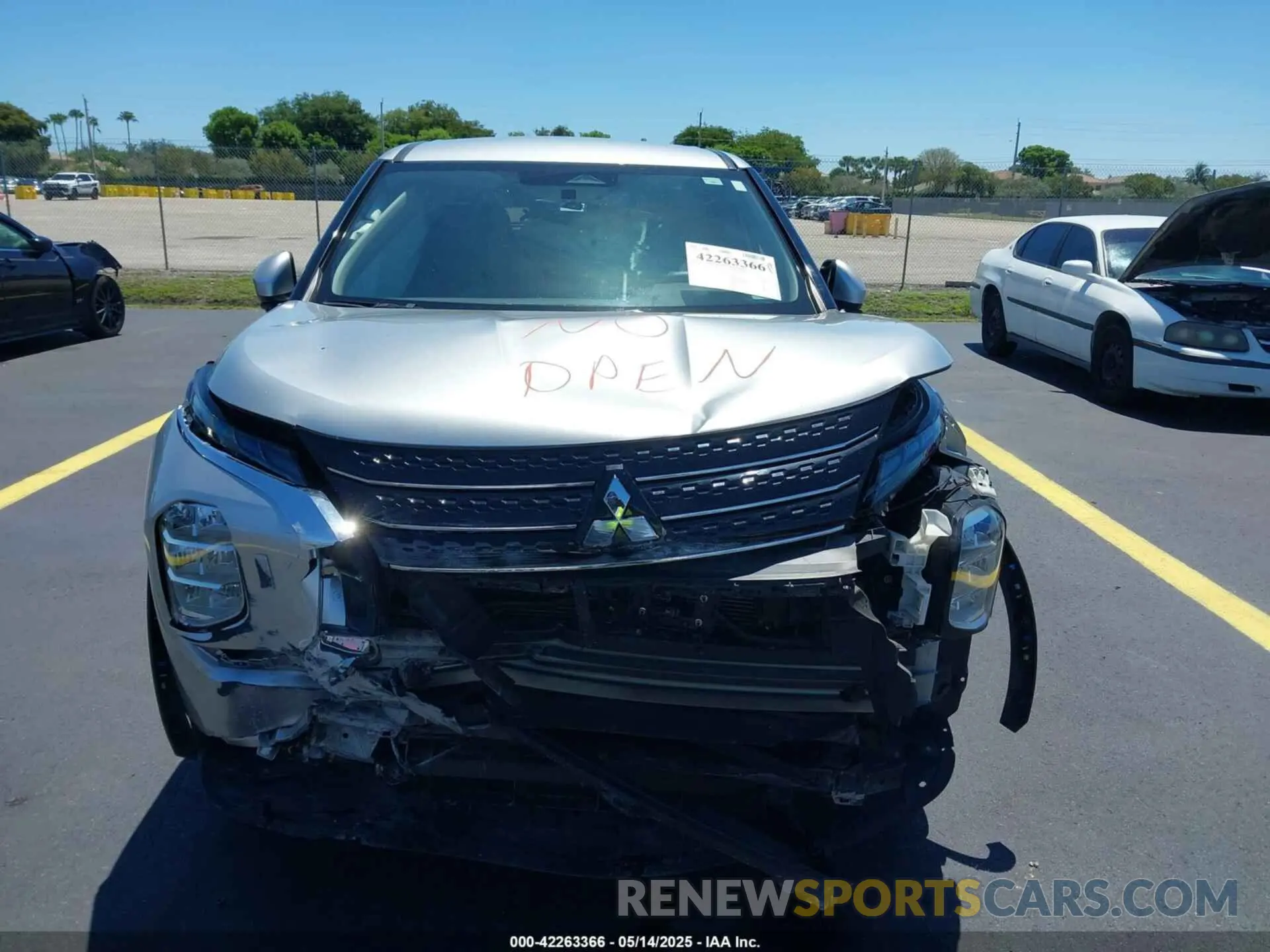 6 fotografías del automóvil dañado JA4J4TA80PZ021798 MITSUBISHI OUTLANDER 2023