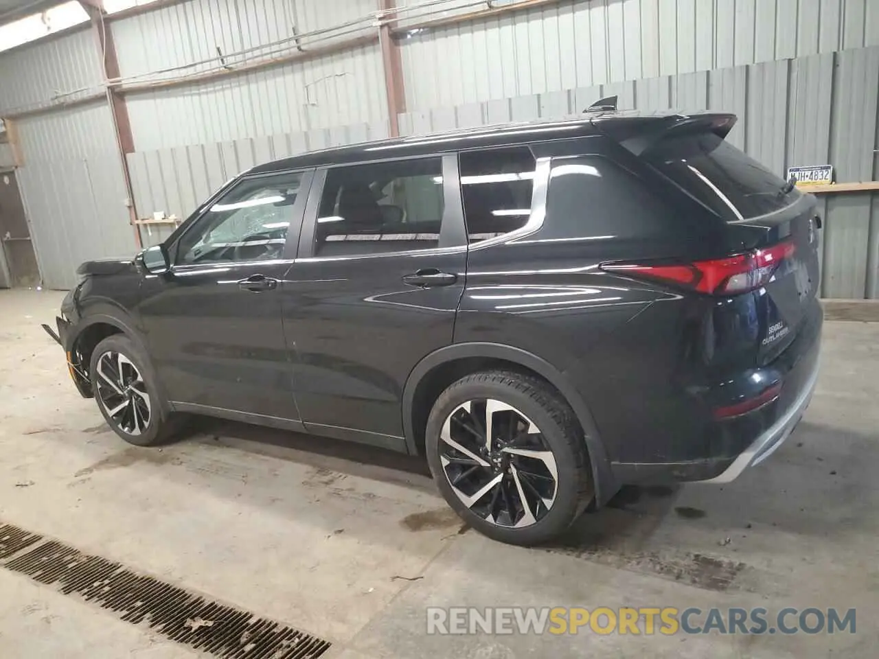 2 fotografías del automóvil dañado JA4J4UA82PZ061337 MITSUBISHI OUTLANDER 2023
