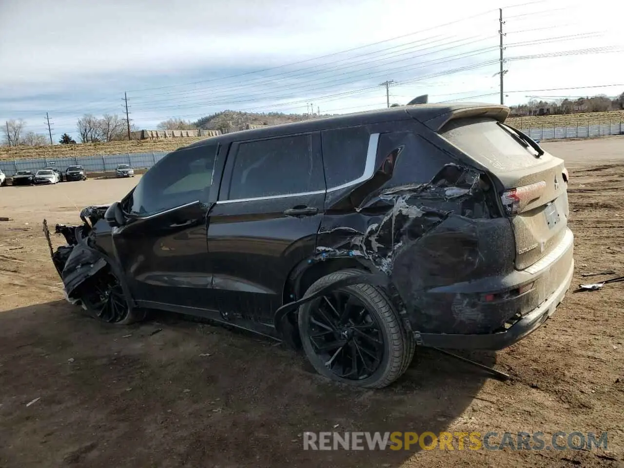 2 fotografías del automóvil dañado JA4J4UA83PZ011708 MITSUBISHI OUTLANDER 2023