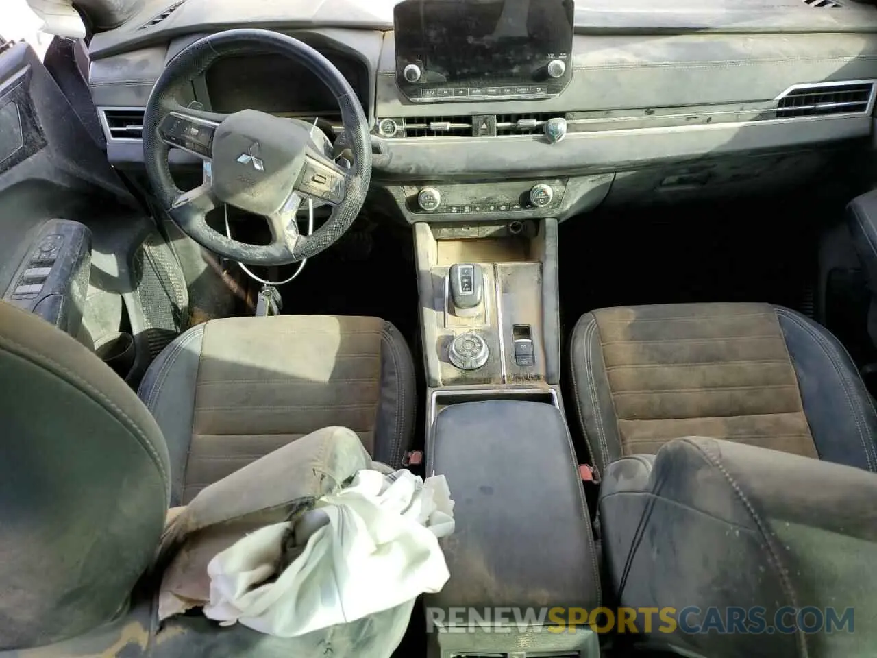8 fotografías del automóvil dañado JA4J4UA83PZ011708 MITSUBISHI OUTLANDER 2023