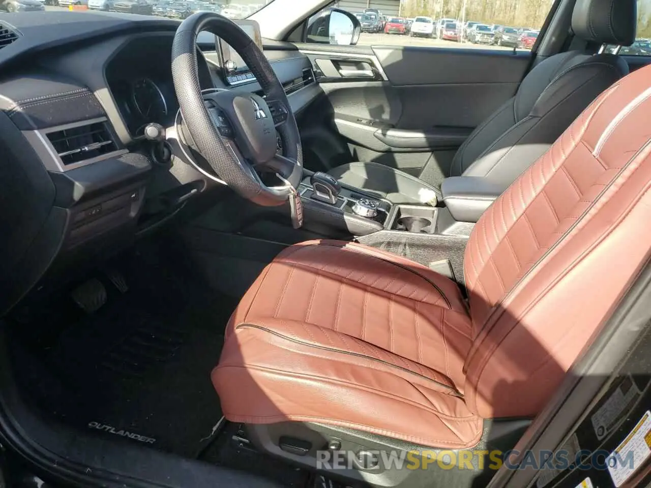 7 fotografías del automóvil dañado JA4J4UA85PZ027456 MITSUBISHI OUTLANDER 2023