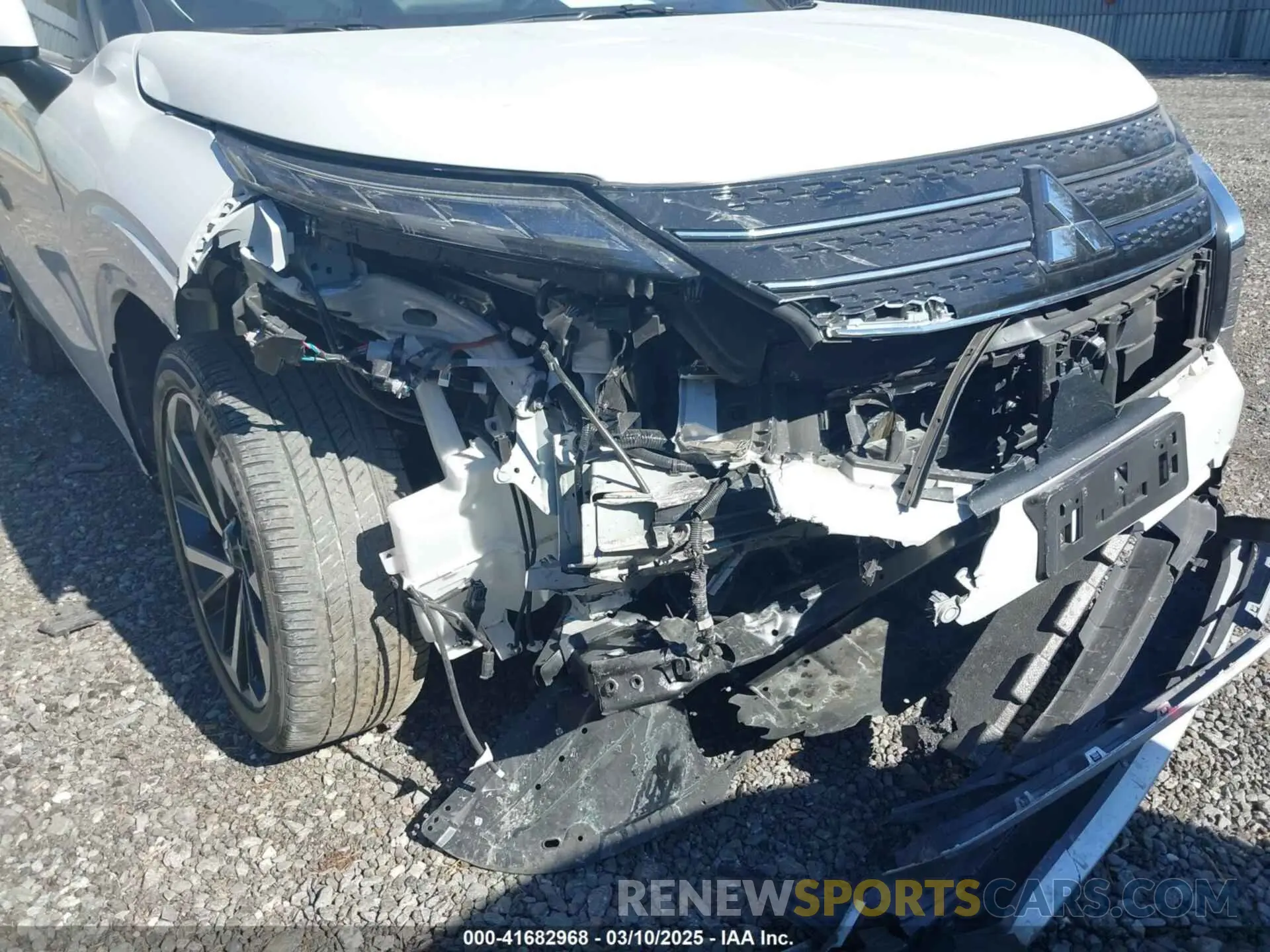 6 fotografías del automóvil dañado JA4J4UA85PZ032799 MITSUBISHI OUTLANDER 2023