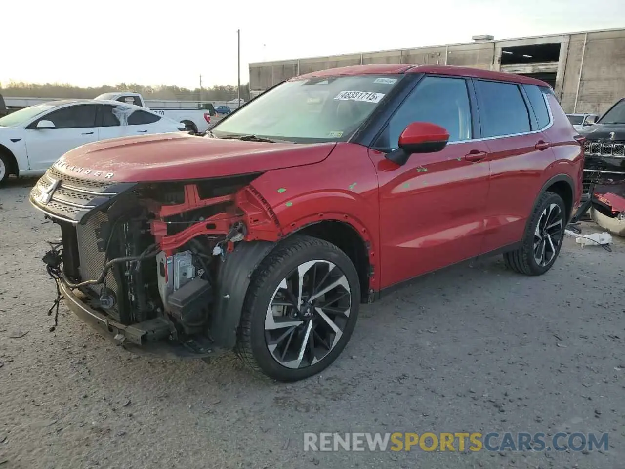 1 fotografías del automóvil dañado JA4J4UA85PZ036755 MITSUBISHI OUTLANDER 2023