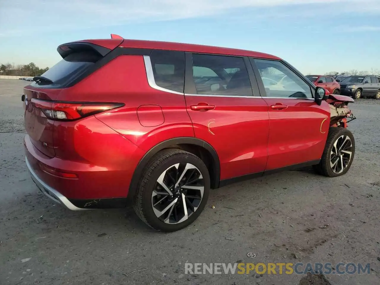 3 fotografías del automóvil dañado JA4J4UA85PZ036755 MITSUBISHI OUTLANDER 2023