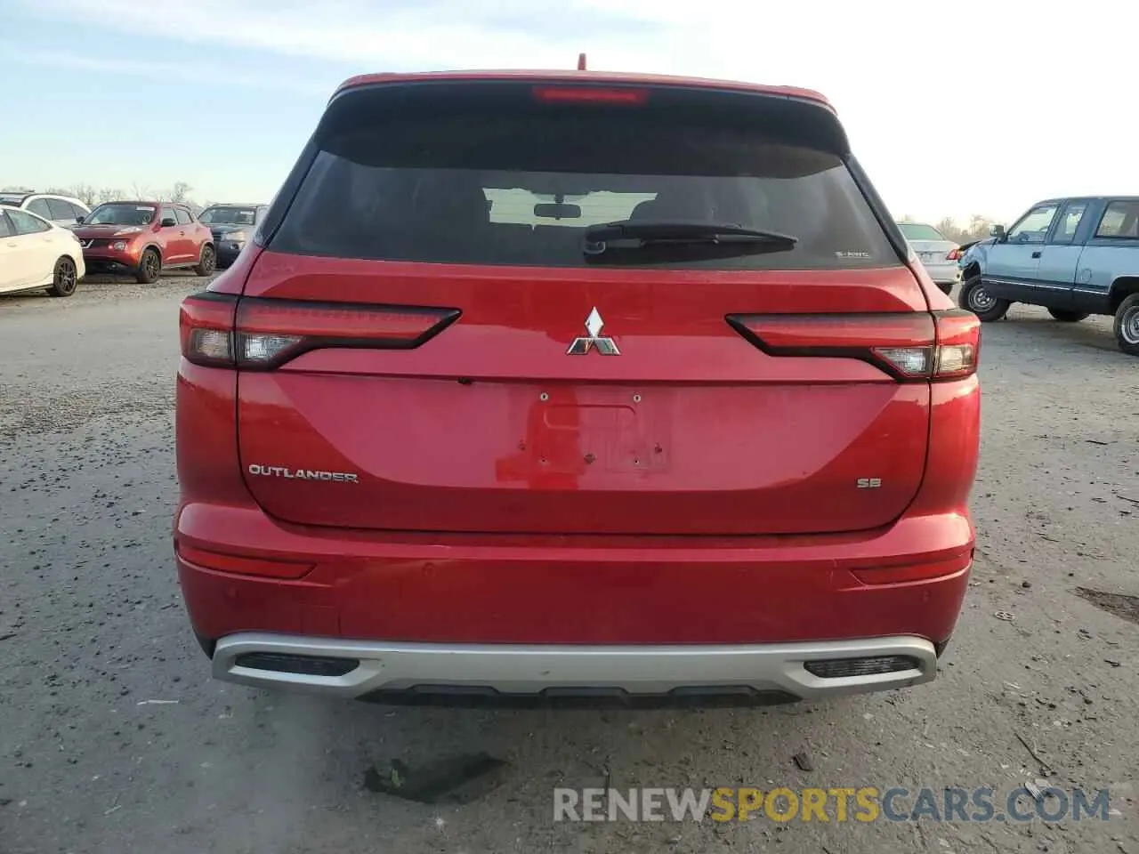 6 fotografías del automóvil dañado JA4J4UA85PZ036755 MITSUBISHI OUTLANDER 2023