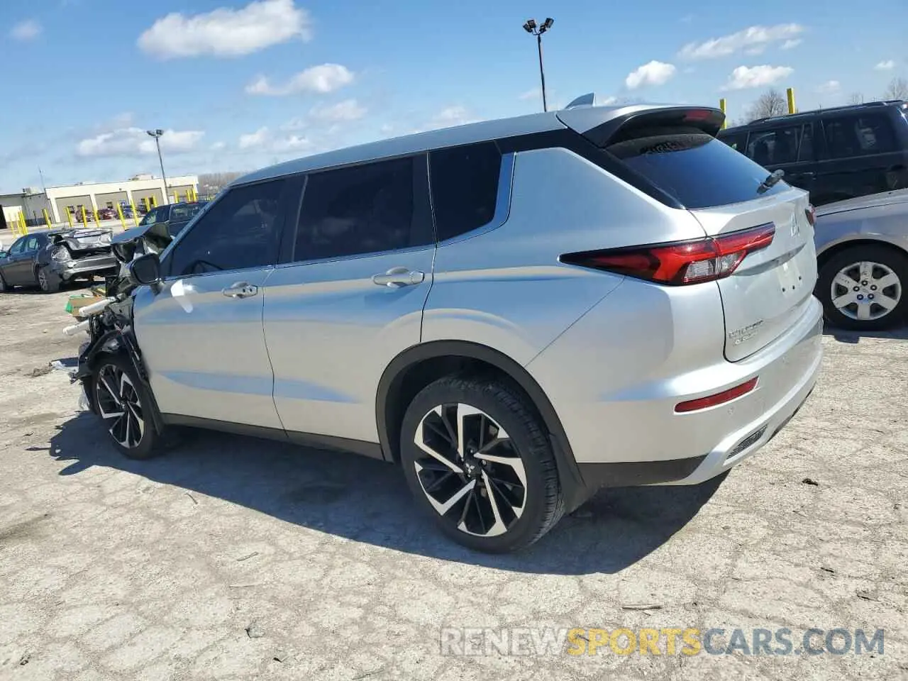 2 fotografías del automóvil dañado JA4J4UA86PZ049451 MITSUBISHI OUTLANDER 2023