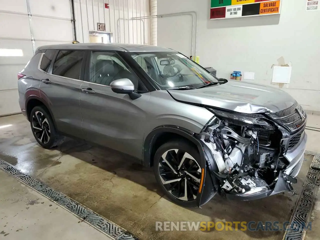 4 fotografías del automóvil dañado JA4J4UA86PZ057243 MITSUBISHI OUTLANDER 2023