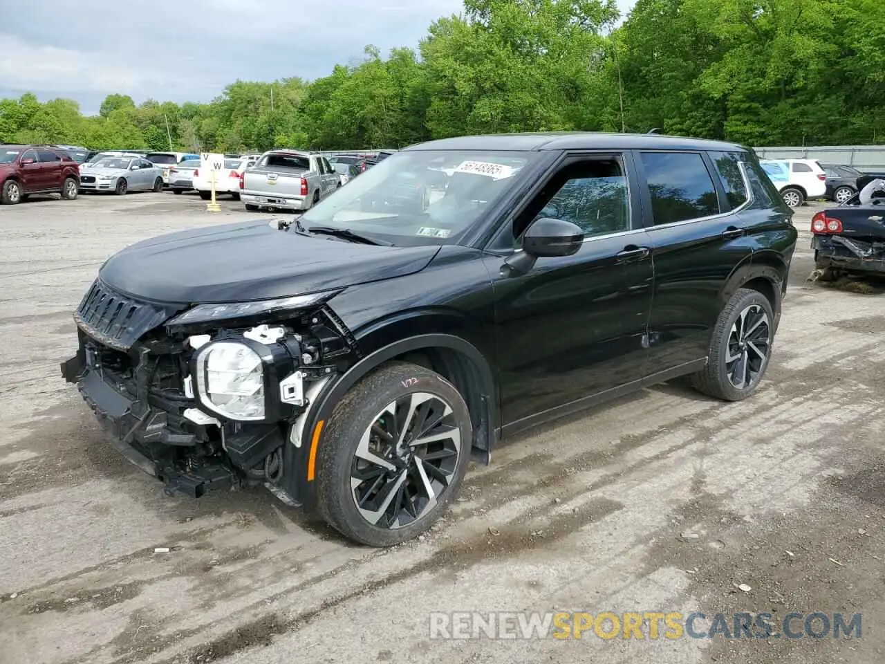 1 fotografías del automóvil dañado JA4J4UA87PZ011064 MITSUBISHI OUTLANDER 2023