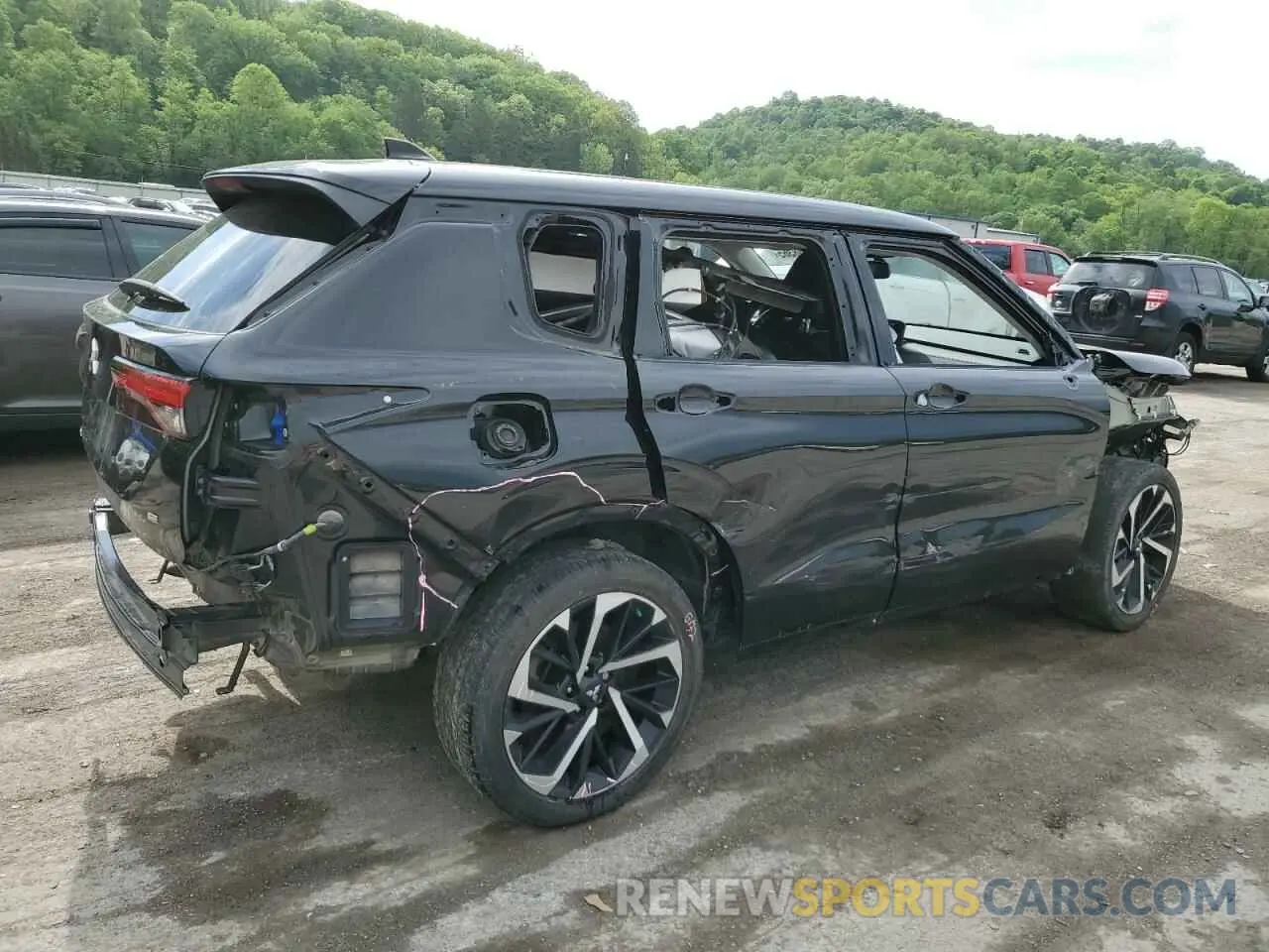 3 fotografías del automóvil dañado JA4J4UA87PZ011064 MITSUBISHI OUTLANDER 2023