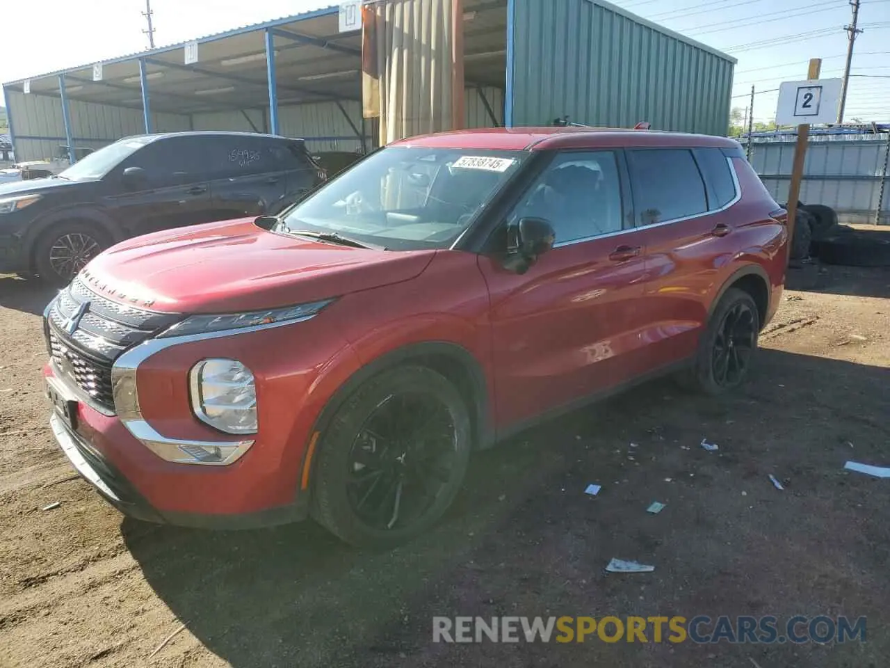 1 fotografías del automóvil dañado JA4J4UA87PZ029600 MITSUBISHI OUTLANDER 2023