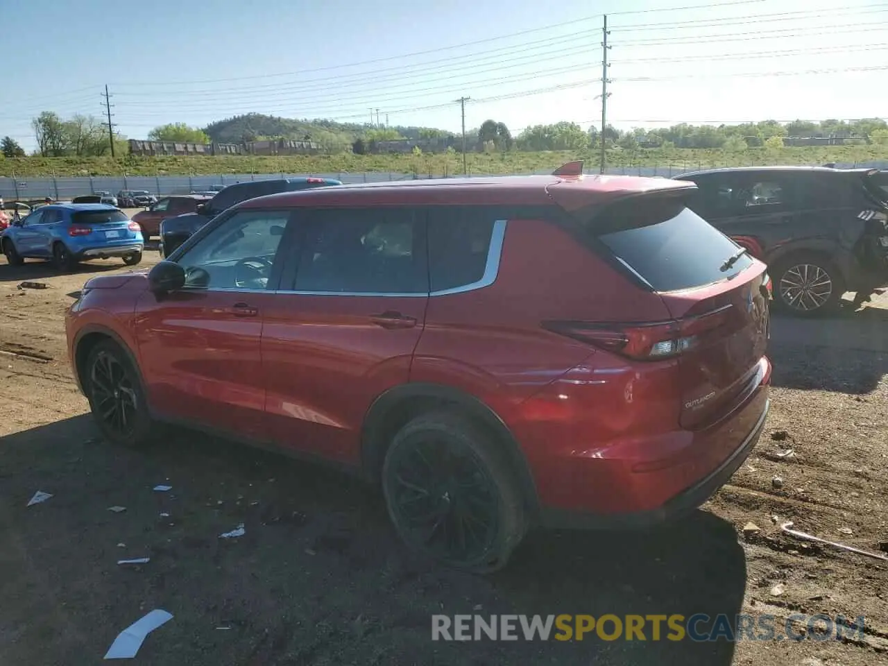2 fotografías del automóvil dañado JA4J4UA87PZ029600 MITSUBISHI OUTLANDER 2023