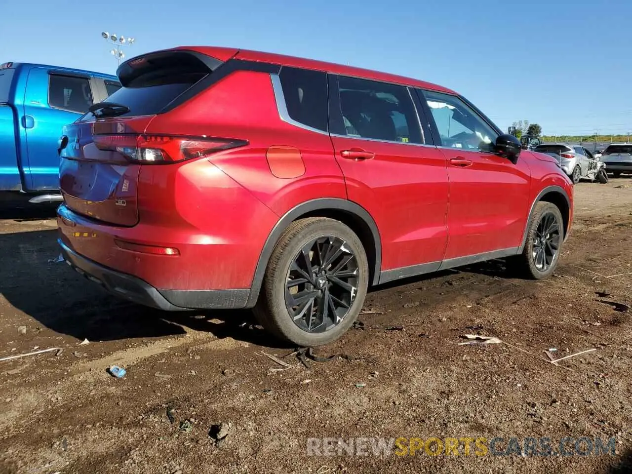 3 fotografías del automóvil dañado JA4J4UA87PZ029600 MITSUBISHI OUTLANDER 2023