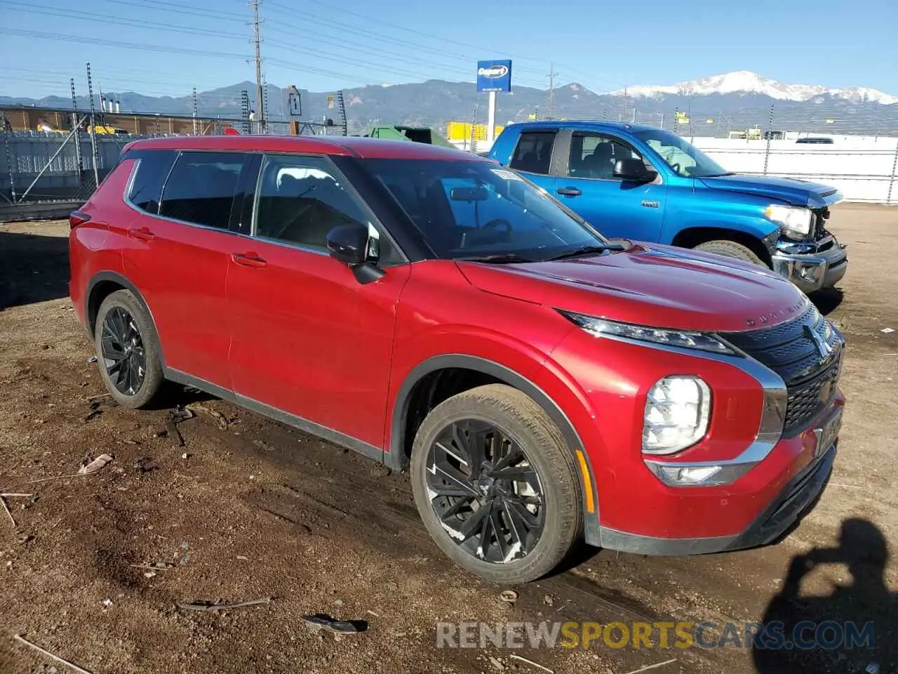 4 fotografías del automóvil dañado JA4J4UA87PZ029600 MITSUBISHI OUTLANDER 2023