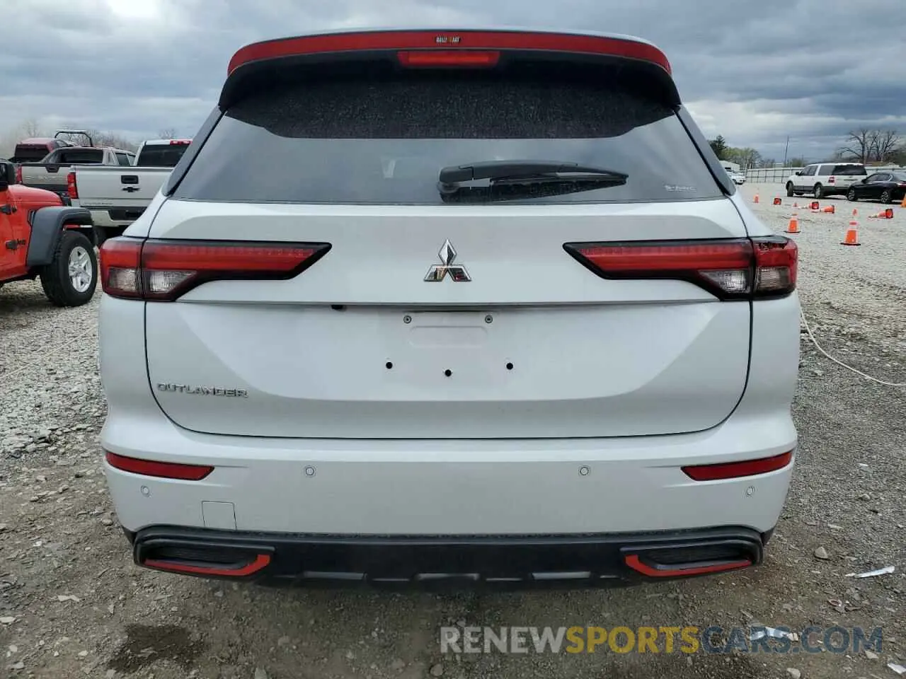 6 fotografías del automóvil dañado JA4J4UA88PZ032845 MITSUBISHI OUTLANDER 2023