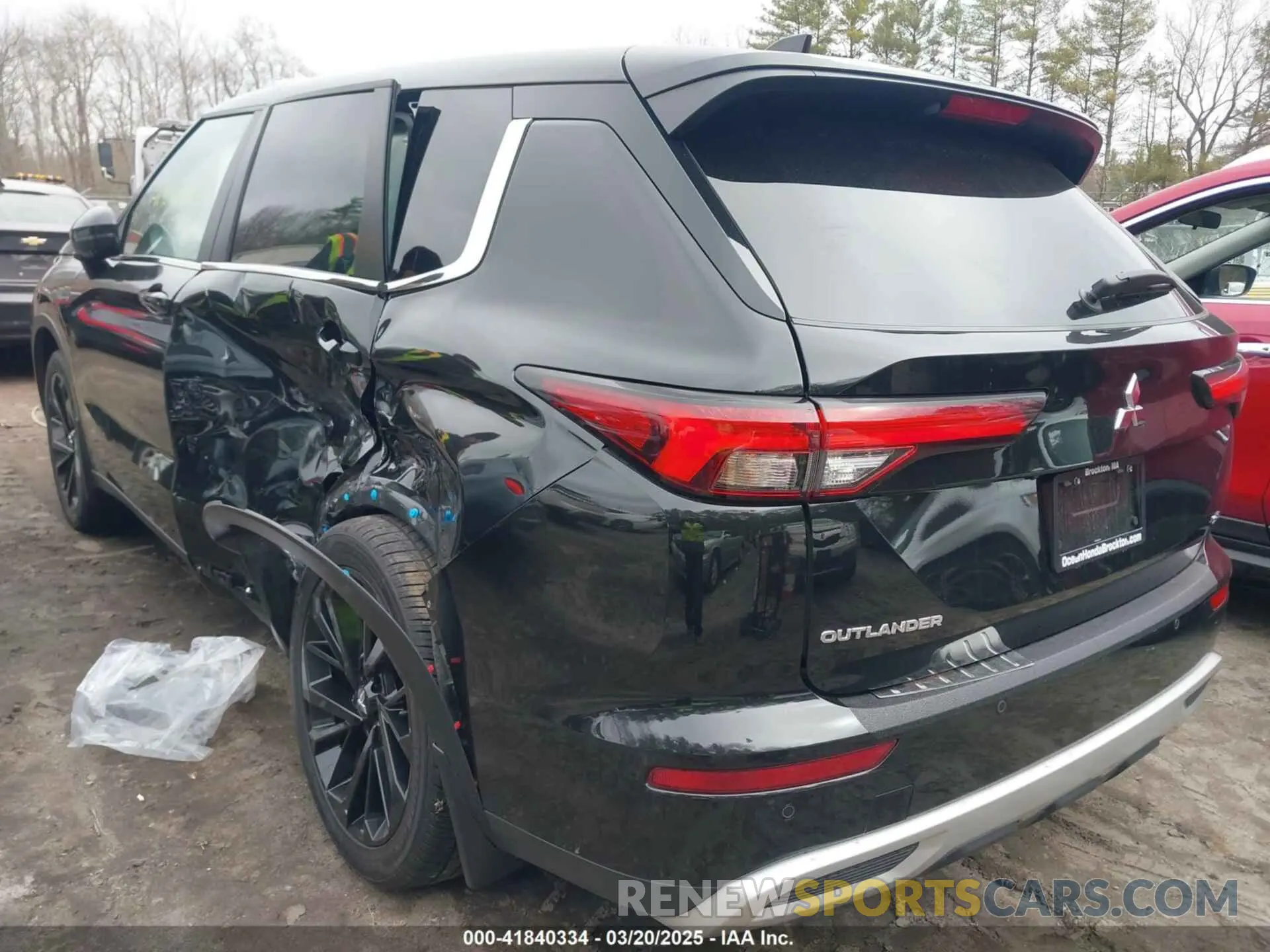 3 fotografías del automóvil dañado JA4J4UA88PZ050908 MITSUBISHI OUTLANDER 2023