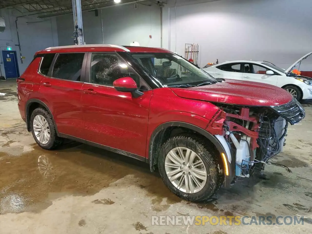4 fotografías del automóvil dañado JA4J4UA88PZ608451 MITSUBISHI OUTLANDER 2023