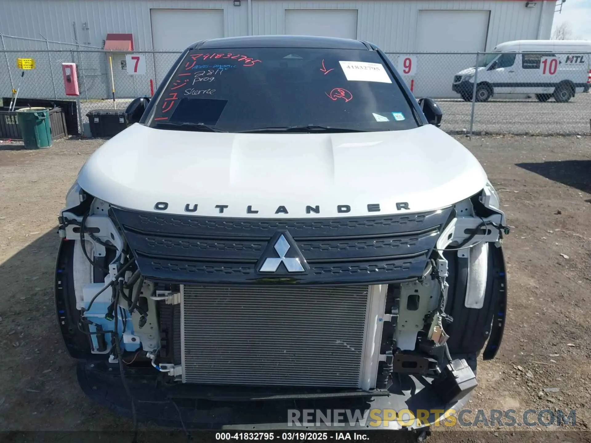 6 fotografías del automóvil dañado JA4J4UA89PZ033146 MITSUBISHI OUTLANDER 2023