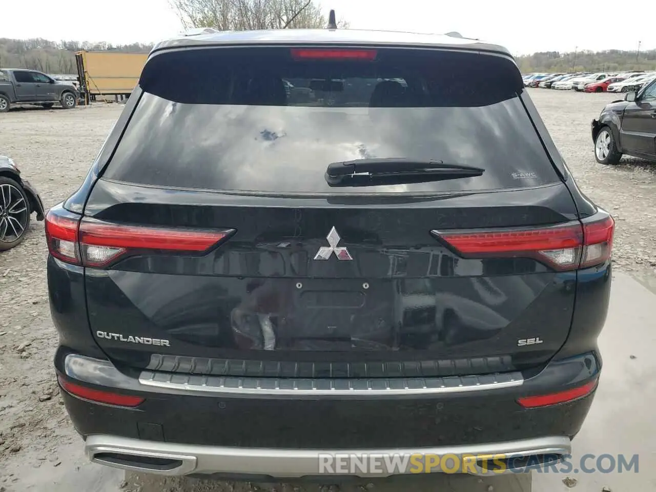 6 fotografías del automóvil dañado JA4J4VA80PZ019058 MITSUBISHI OUTLANDER 2023