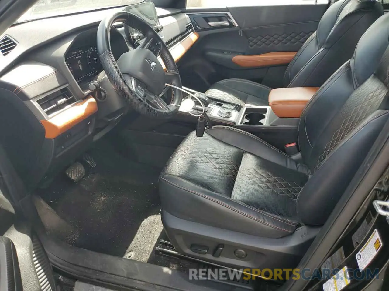 7 fotografías del automóvil dañado JA4J4VA80PZ019058 MITSUBISHI OUTLANDER 2023
