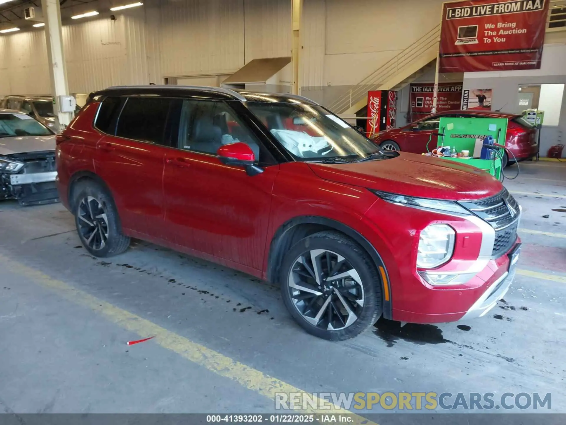 1 fotografías del automóvil dañado JA4J4VA86PZ007318 MITSUBISHI OUTLANDER 2023
