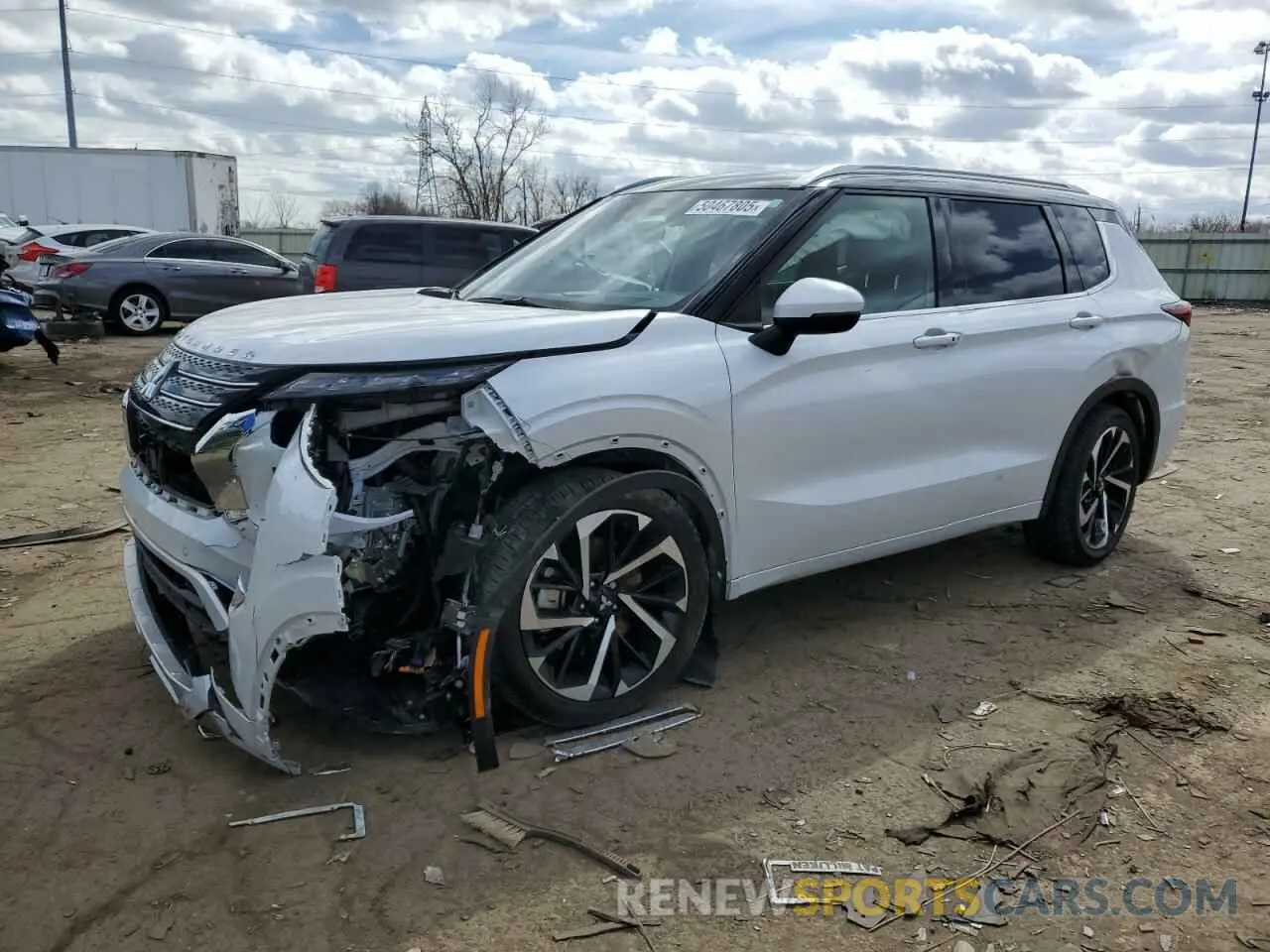 1 fotografías del automóvil dañado JA4J4VA89PZ038207 MITSUBISHI OUTLANDER 2023