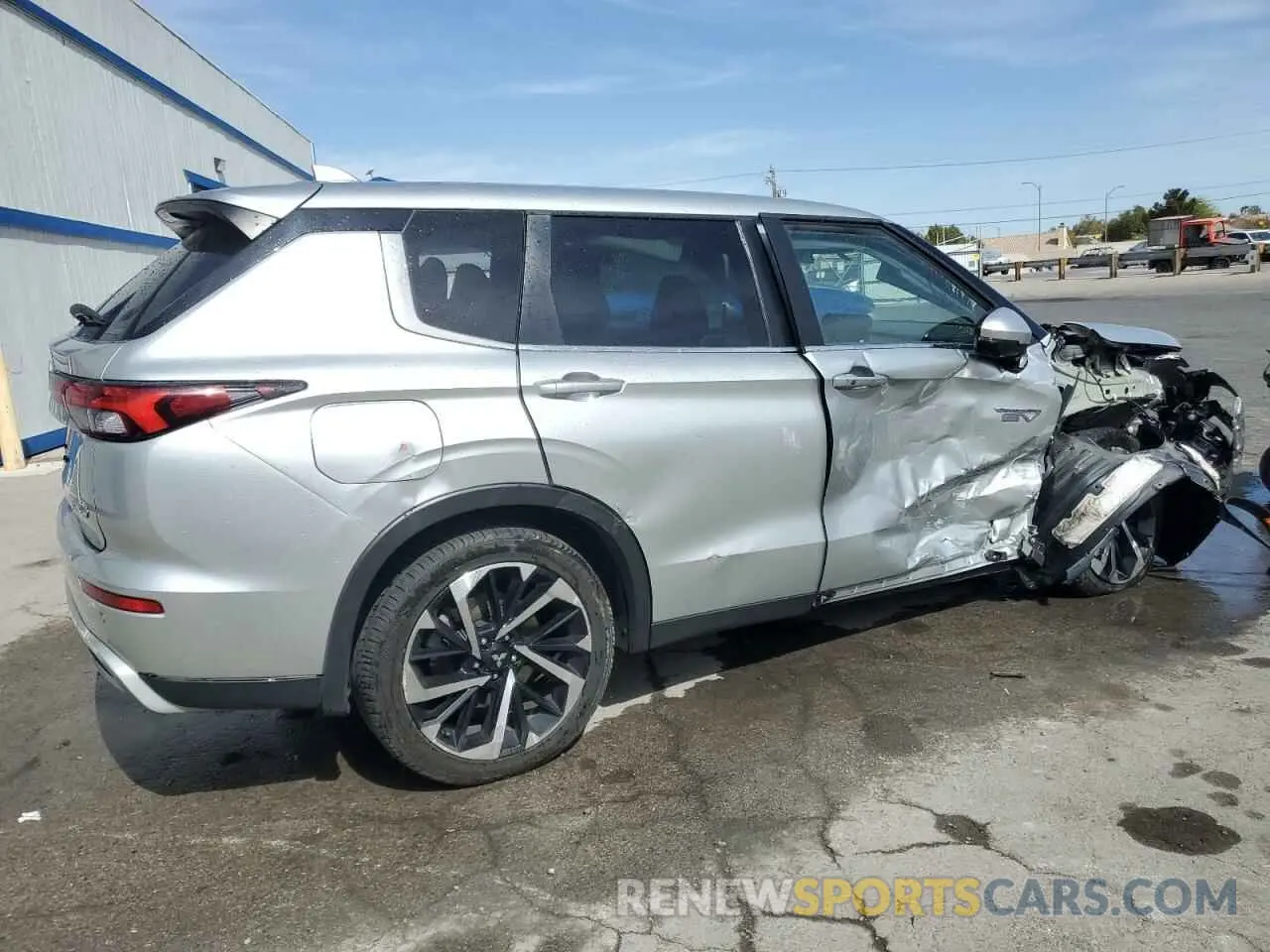 3 fotografías del automóvil dañado JA4T5UA93PZ047168 MITSUBISHI OUTLANDER 2023