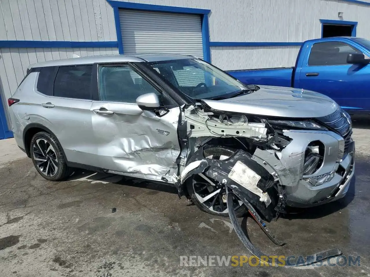4 fotografías del automóvil dañado JA4T5UA93PZ047168 MITSUBISHI OUTLANDER 2023