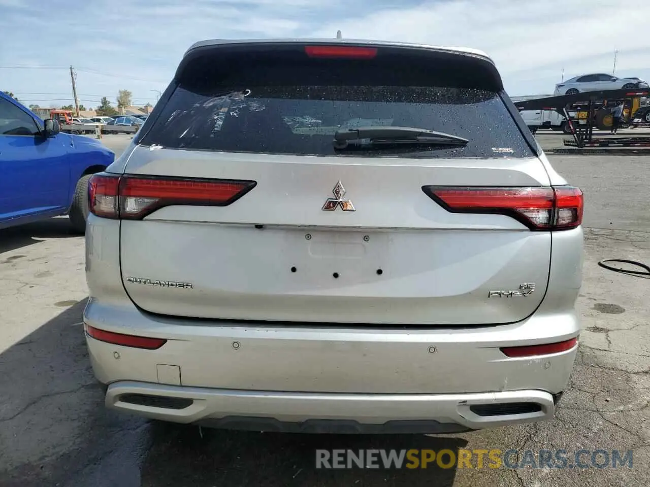 6 fotografías del automóvil dañado JA4T5UA93PZ047168 MITSUBISHI OUTLANDER 2023