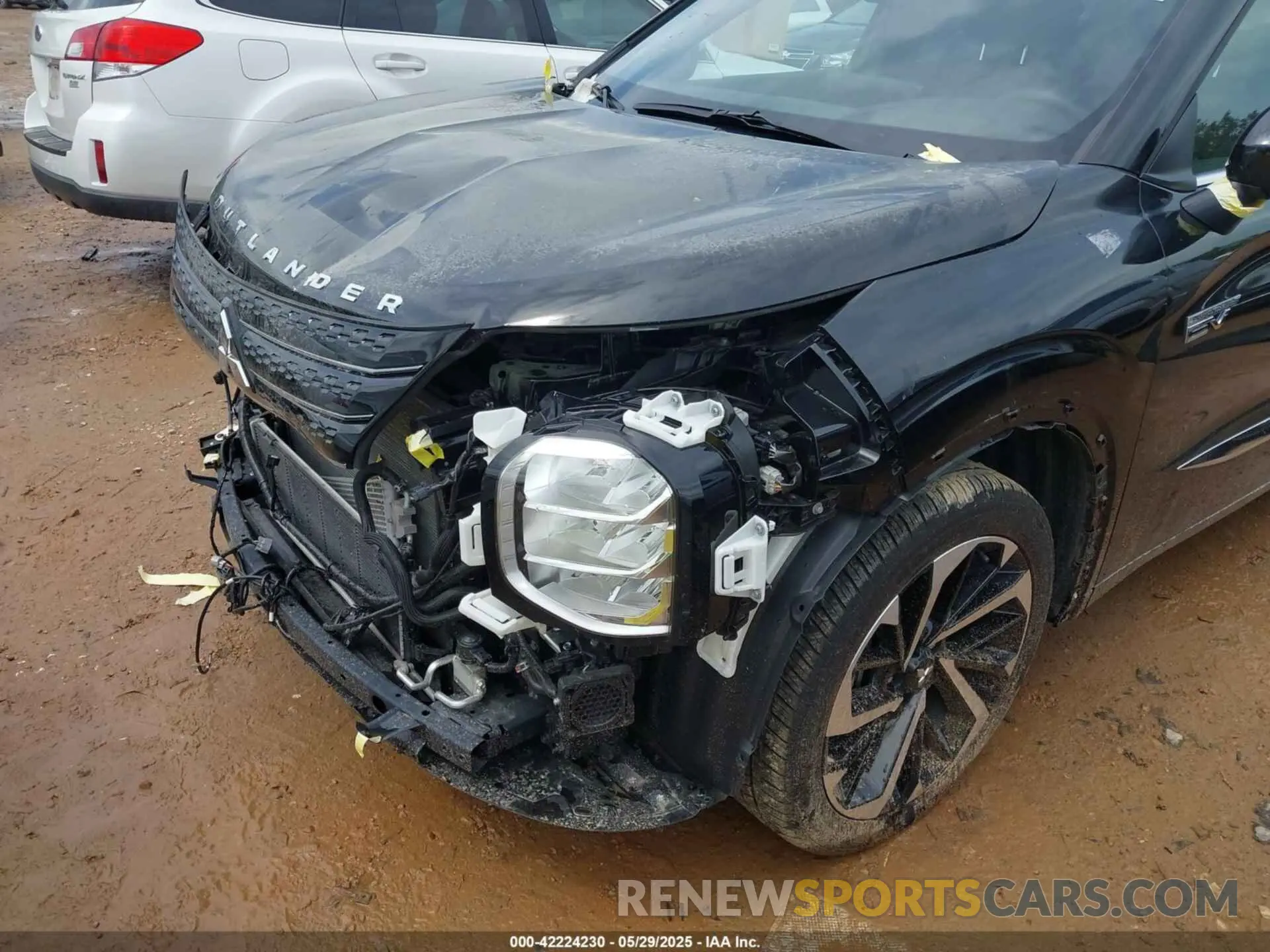 6 fotografías del automóvil dañado JA4T5VA90PZ034013 MITSUBISHI OUTLANDER 2023