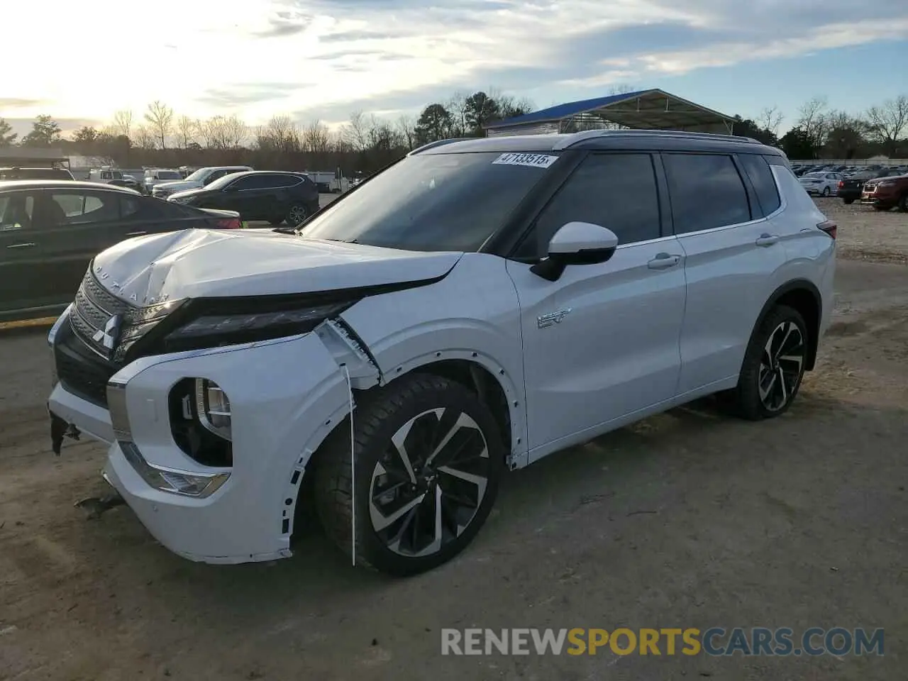 1 fotografías del automóvil dañado JA4T5VA98PZ045437 MITSUBISHI OUTLANDER 2023
