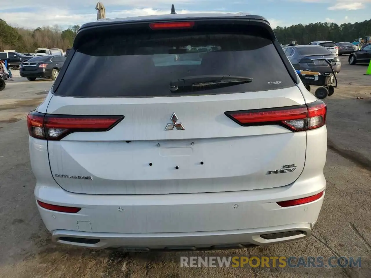 6 fotografías del automóvil dañado JA4T5VA98PZ045437 MITSUBISHI OUTLANDER 2023