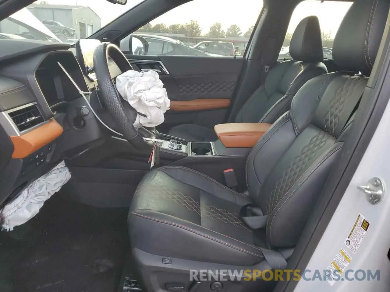 7 fotografías del automóvil dañado JA4T5VA98PZ045437 MITSUBISHI OUTLANDER 2023