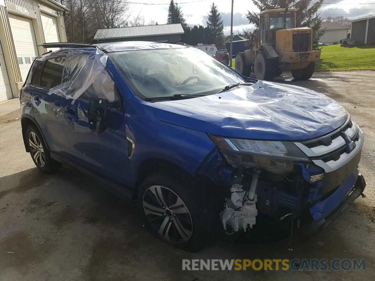 4 fotografías del automóvil dañado JA4AJVAW1RU601855 MITSUBISHI OUTLANDER 2024