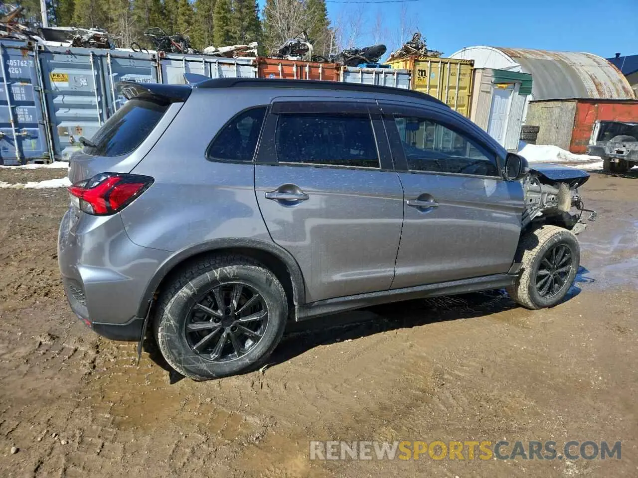 3 fotografías del automóvil dañado JA4AJVAW8RU604042 MITSUBISHI OUTLANDER 2024