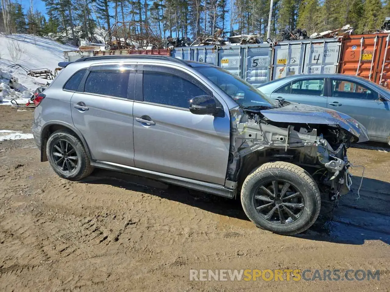 4 fotografías del automóvil dañado JA4AJVAW8RU604042 MITSUBISHI OUTLANDER 2024