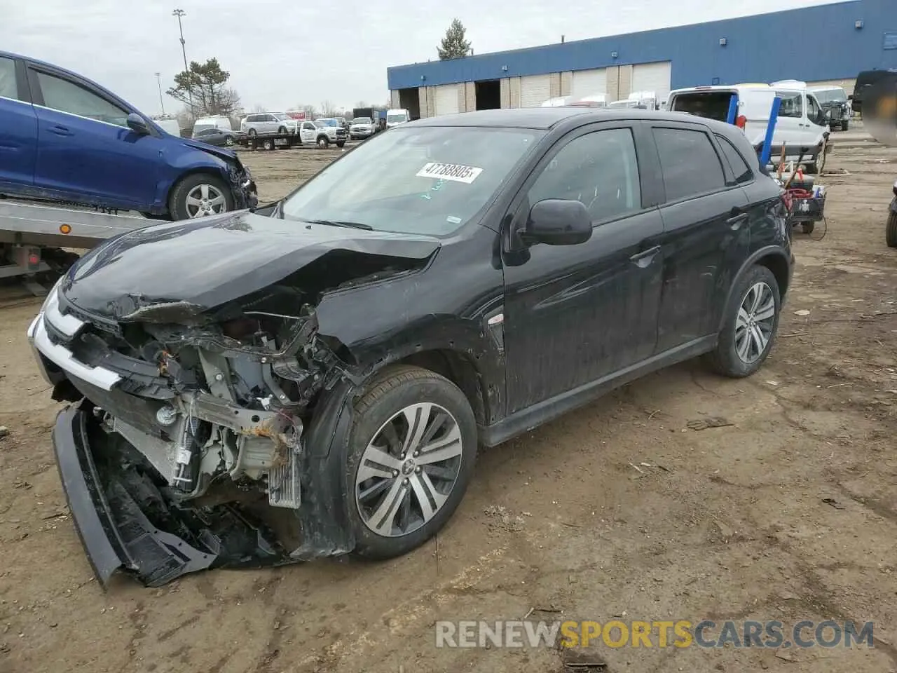 1 fotografías del automóvil dañado JA4ARUAU4RU015927 MITSUBISHI OUTLANDER 2024