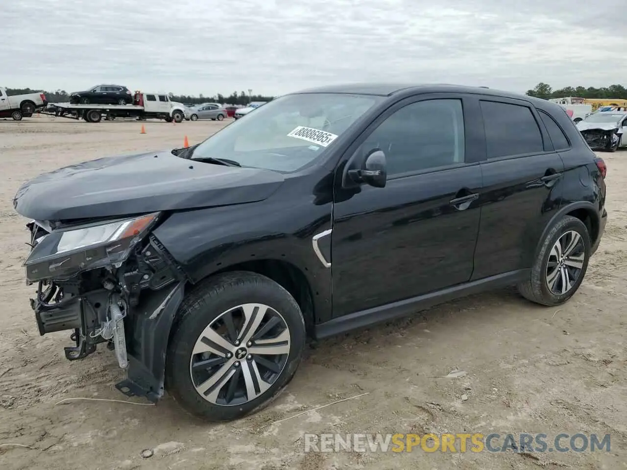 1 fotografías del automóvil dañado JA4ARUAU5RU003107 MITSUBISHI OUTLANDER 2024