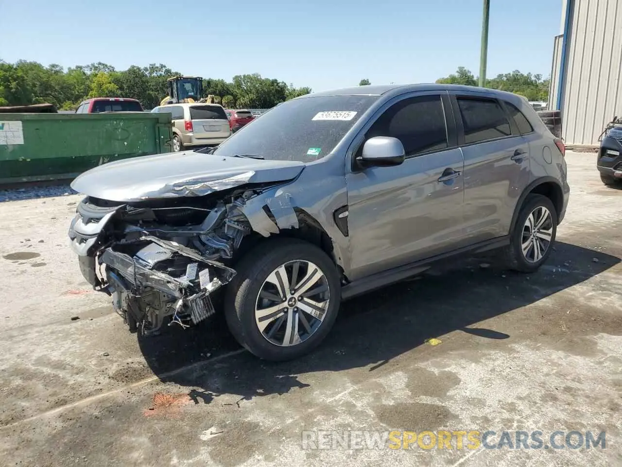 1 fotografías del automóvil dañado JA4ARUAU7RU003304 MITSUBISHI OUTLANDER 2024