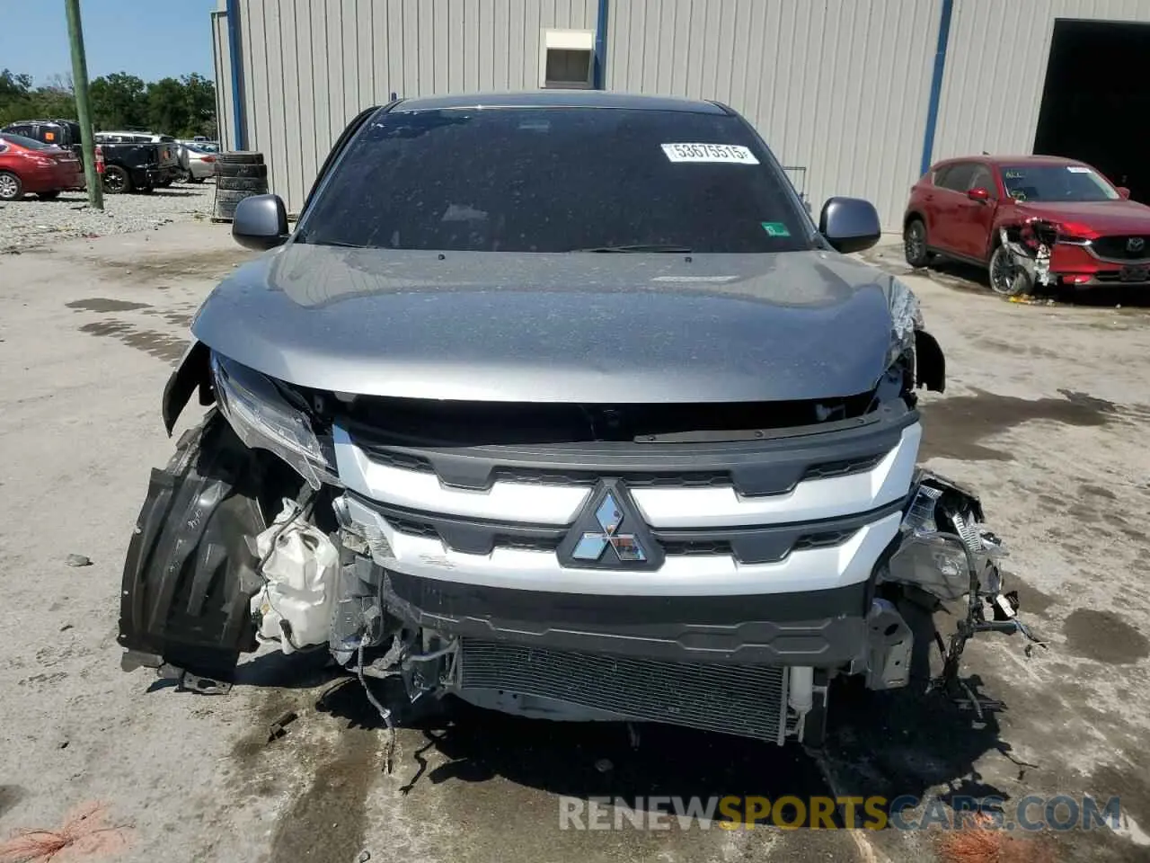 5 fotografías del automóvil dañado JA4ARUAU7RU003304 MITSUBISHI OUTLANDER 2024