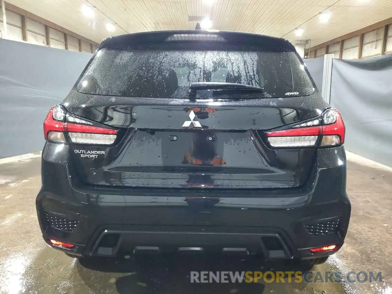 6 fotografías del automóvil dañado JA4ARUAU7RU009197 MITSUBISHI OUTLANDER 2024