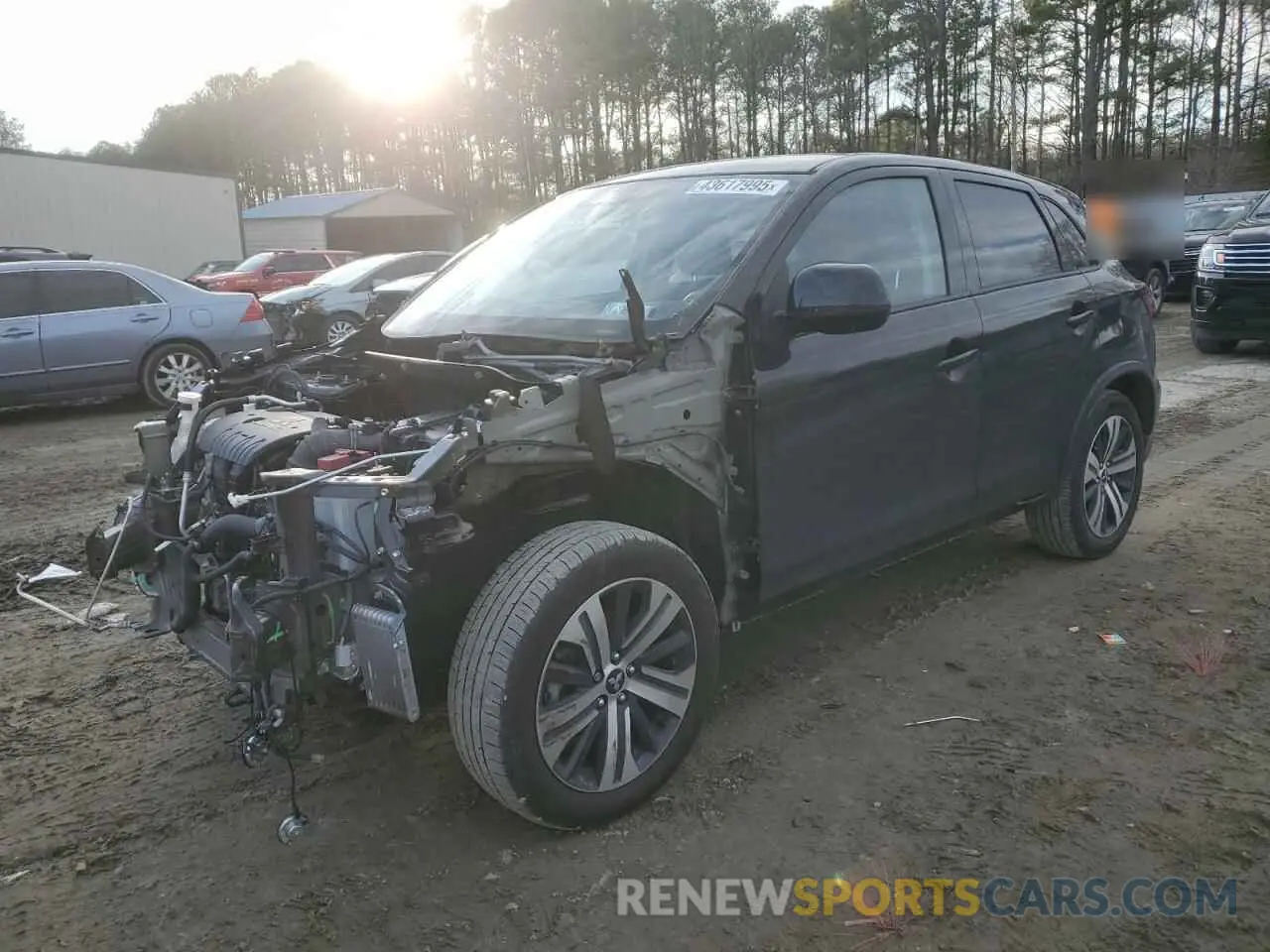 1 fotografías del automóvil dañado JA4ARUAU8RU001609 MITSUBISHI OUTLANDER 2024