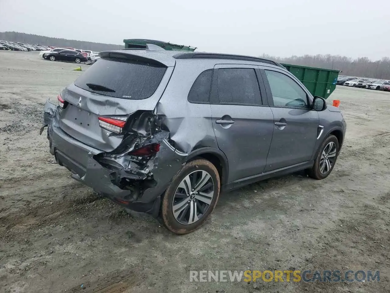 3 fotografías del automóvil dañado JA4ARVAW9RU014781 MITSUBISHI OUTLANDER 2024