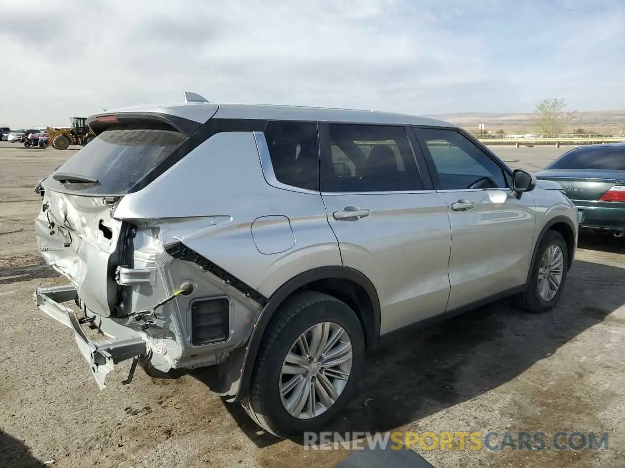 3 fotografías del automóvil dañado JA4J3UA84RZ056047 MITSUBISHI OUTLANDER 2024