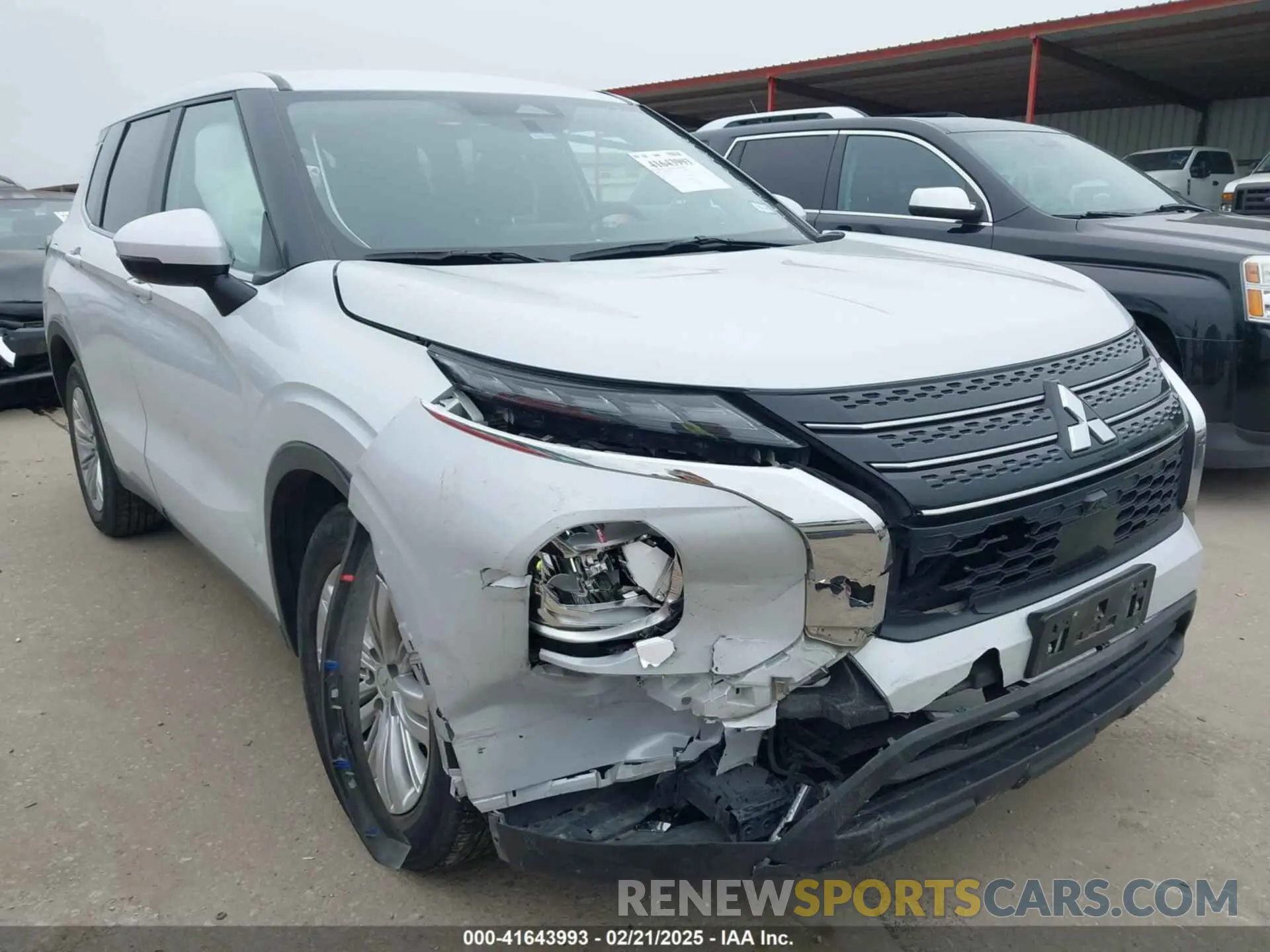 6 fotografías del automóvil dañado JA4J3UA86RZ007013 MITSUBISHI OUTLANDER 2024