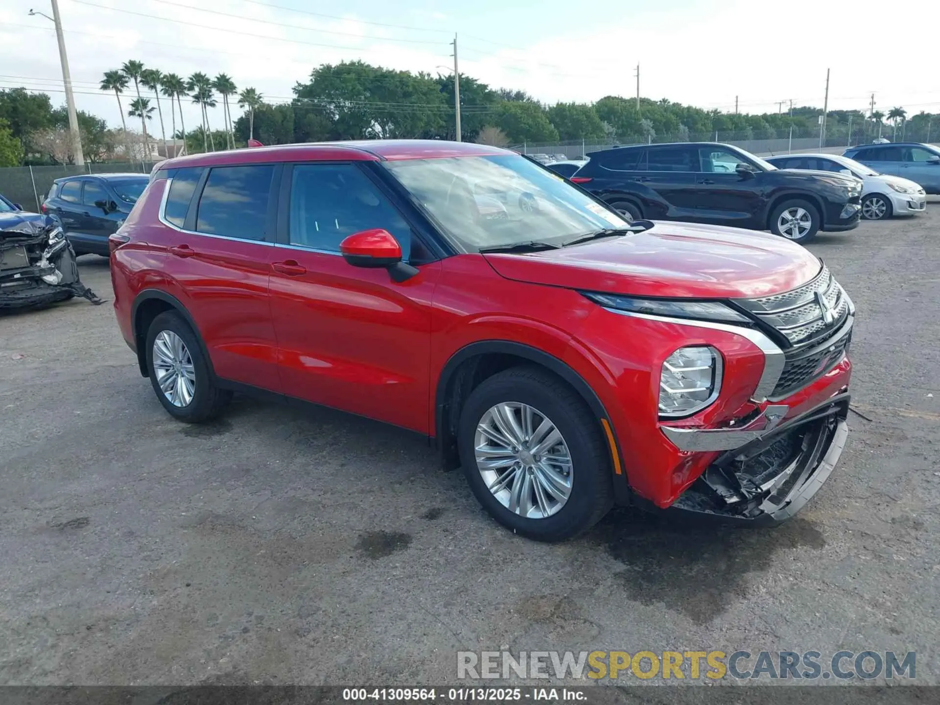 1 fotografías del automóvil dañado JA4J3UA89RZ072115 MITSUBISHI OUTLANDER 2024