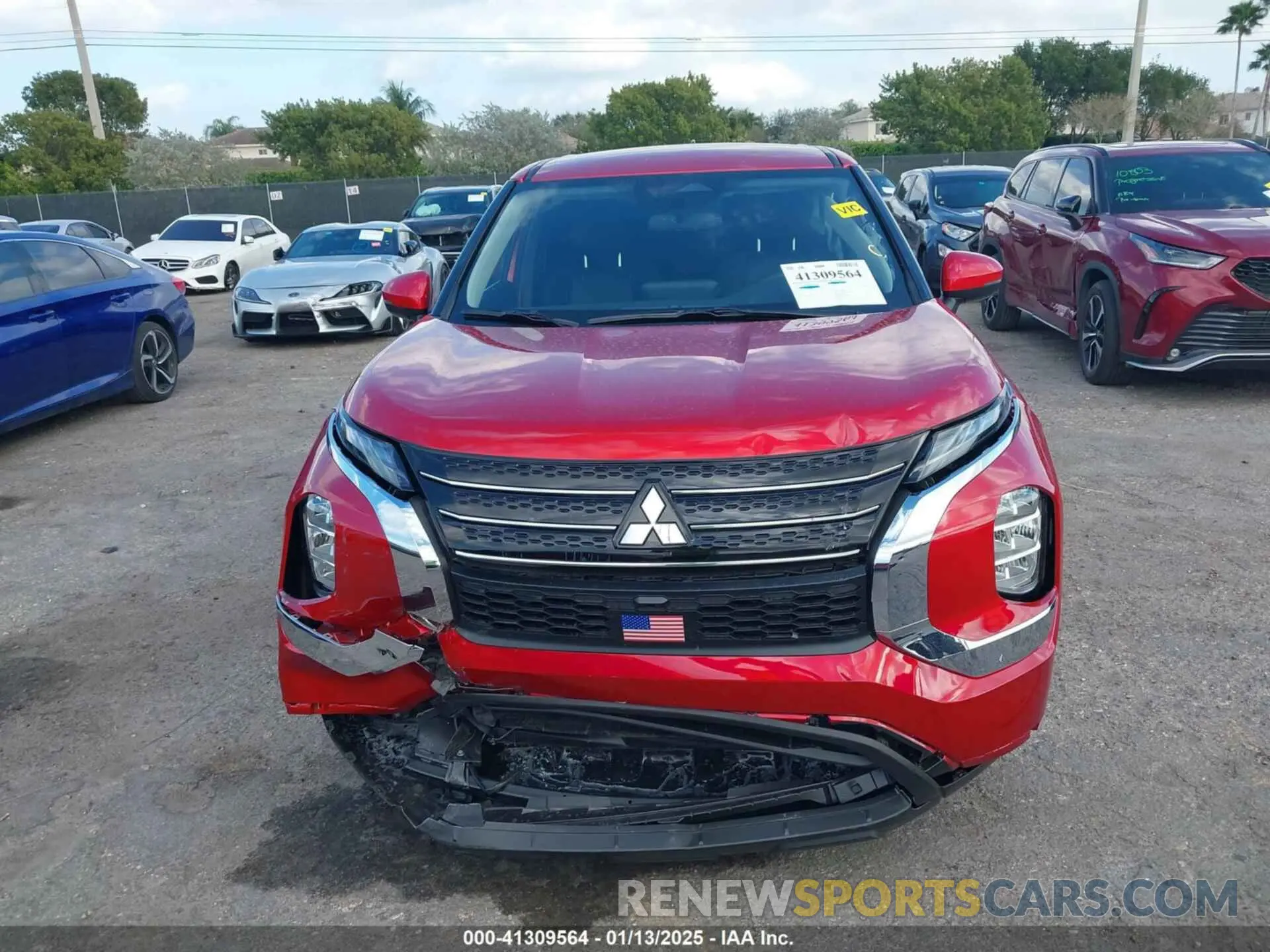 12 fotografías del automóvil dañado JA4J3UA89RZ072115 MITSUBISHI OUTLANDER 2024