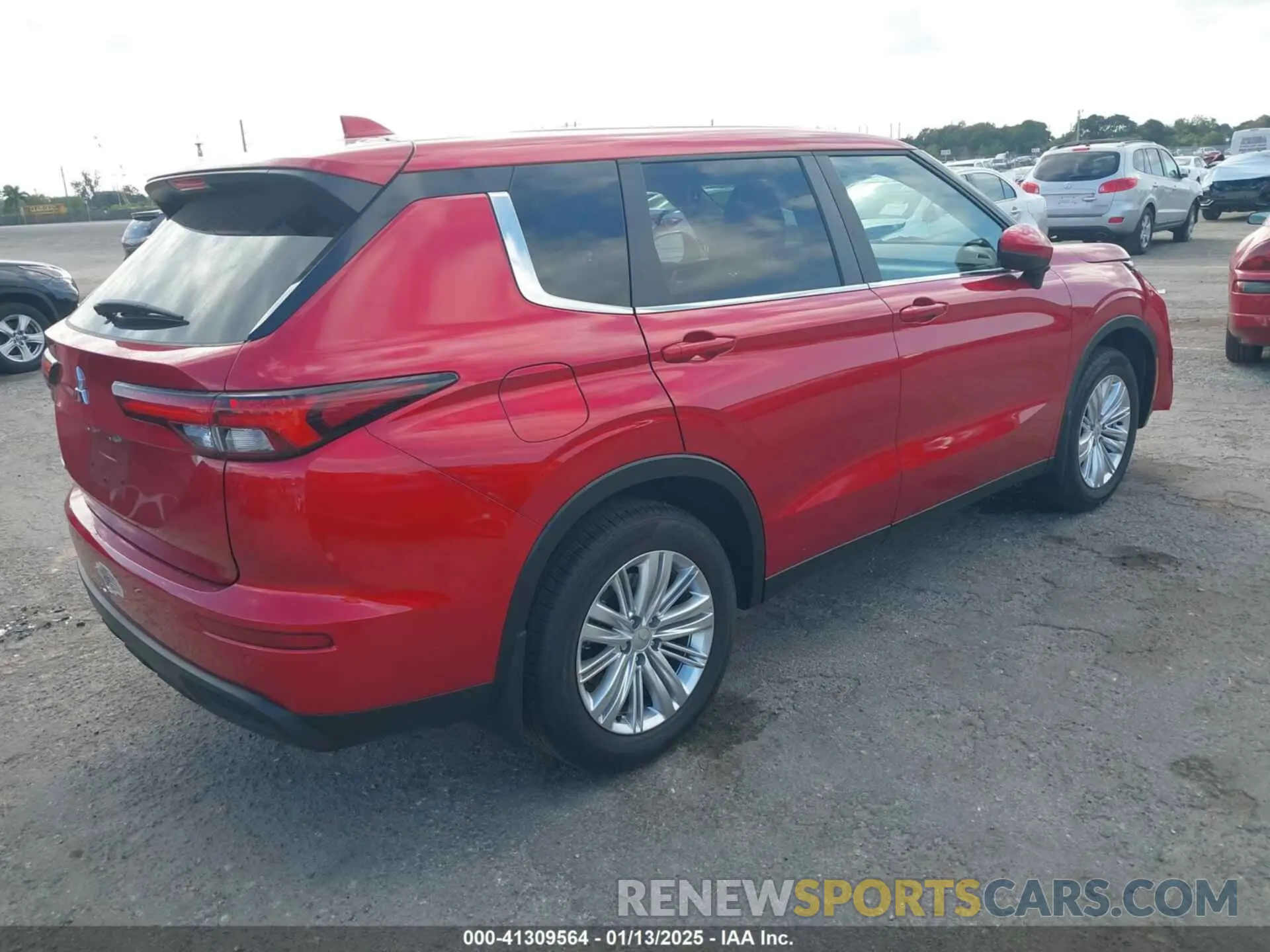 4 fotografías del automóvil dañado JA4J3UA89RZ072115 MITSUBISHI OUTLANDER 2024